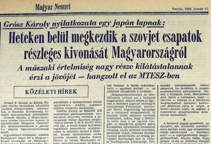 Az újságíró archívumából: 30 éve jelentette be a csapatkivonásokat Gorbacsov az ENSZ-ben – Orbán zavarta haza az oroszokat?