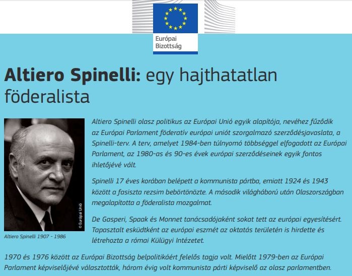 Spinelli-díj: még közelebb az EU-t a polgárokhoz