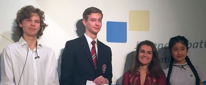 Finale von Jugend debattiert international – ukrainischer Sieger